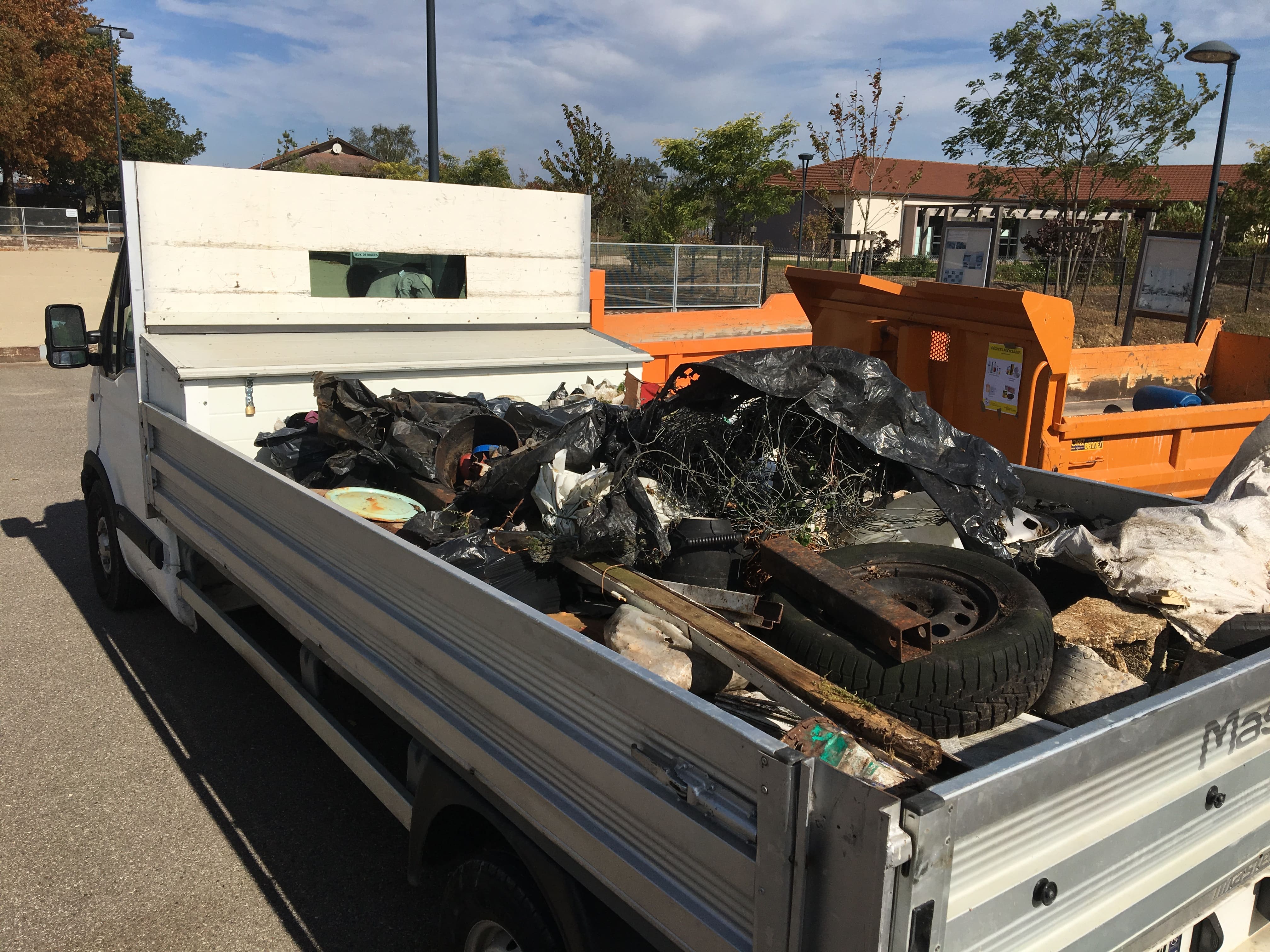 Nettoyage quartiers 2018 camion