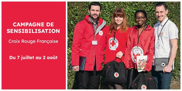 Campagne de sensibilisation - Croix Rouge Française
