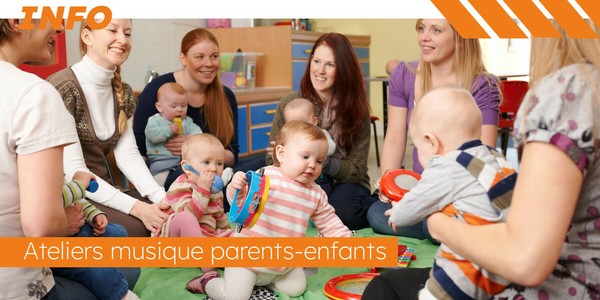Ateliers musique parents-enfants