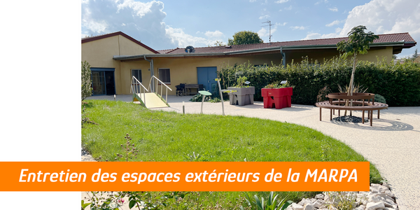 Convention d’entretien des espaces extérieurs de la MARPA