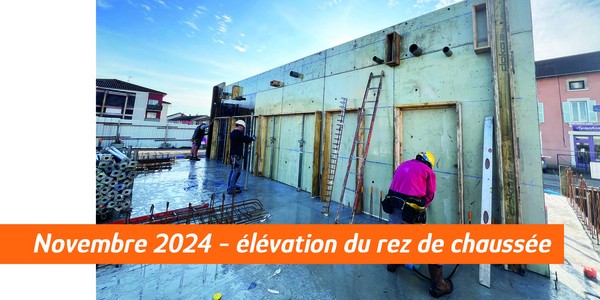 Novembre 2024 - Elévation du rez-de-chaussée Image 1